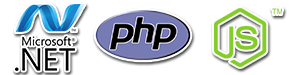 .NET PHP NodeJS